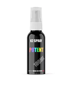 100ML ALUMINUM SPICE K2 SPRAY BOTTLE (Legal High)